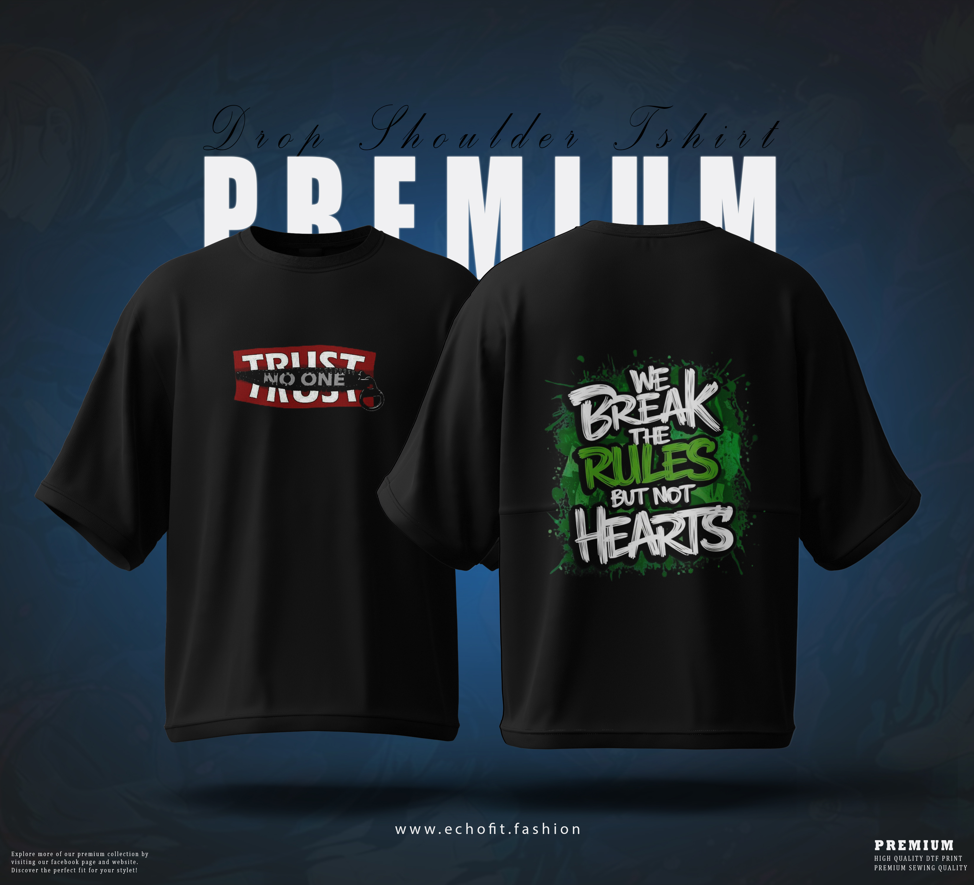 Rule Breaker Drop-Shoulder
