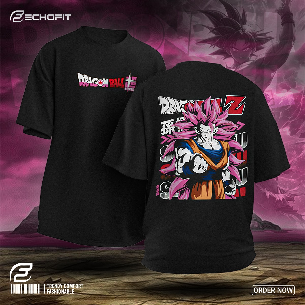 DragonBall Drop-Shoulder